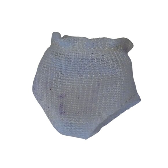 Vintage 1990 Kid Kore Katie Doll With Angel Wings Blonde Curly Hair Blue Eyes - Picture 12 of 12